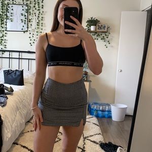 Gingham Brandy Melville Skirt One Size